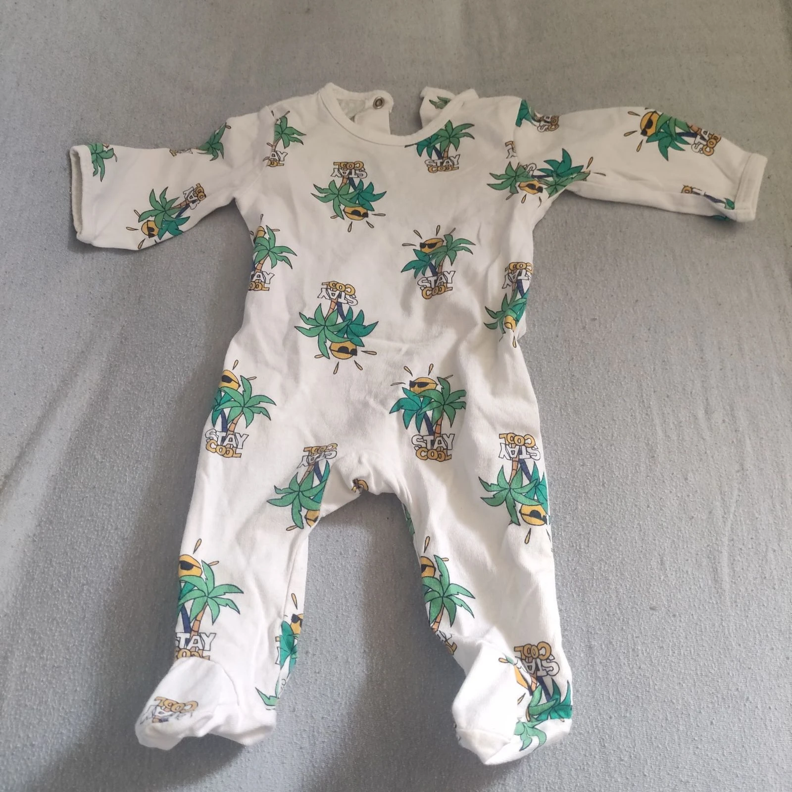 Pyjama bébé | Kiabi | Très bon état | Blanc | 3 mois